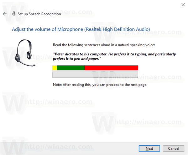 Windows 10 Enable Speech Recognition Step 4