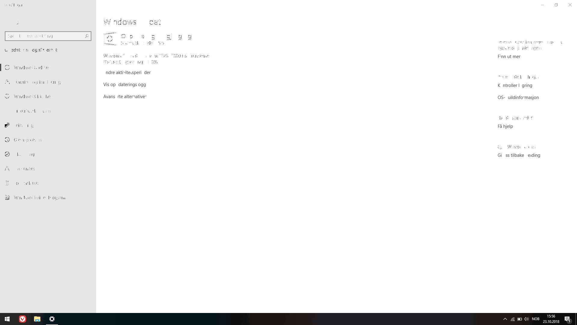 Windows 10 Font Issue Settings 