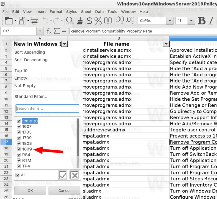 group-policy-reference-spreadsheet-for-windows-10-version-1809