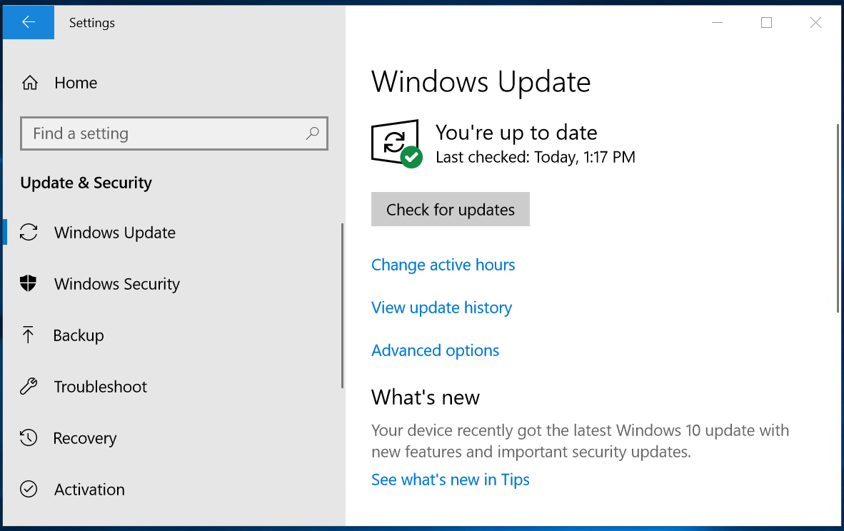 windows microsoft updates for windows 10