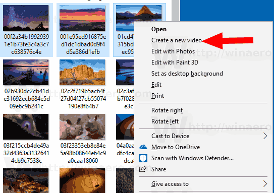 Create A New Video Context Menu