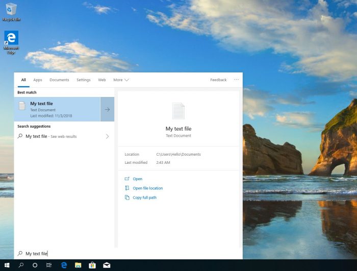 Microsoft may split Cortana and Windows Search in Windows 10 19H1