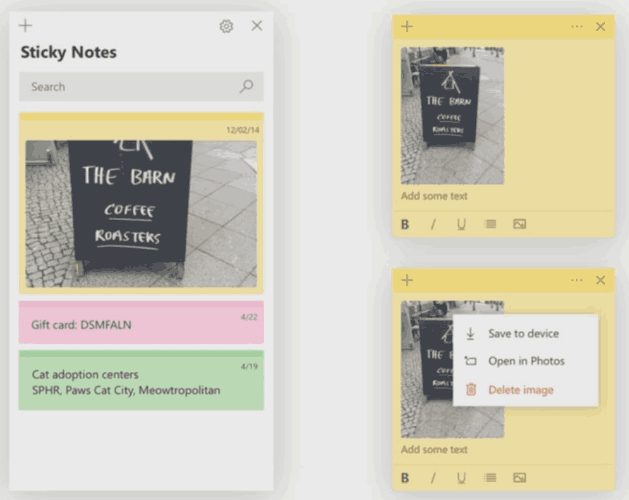 Microsoft sticky notes. Для ваших заметок. Note. Update Note.