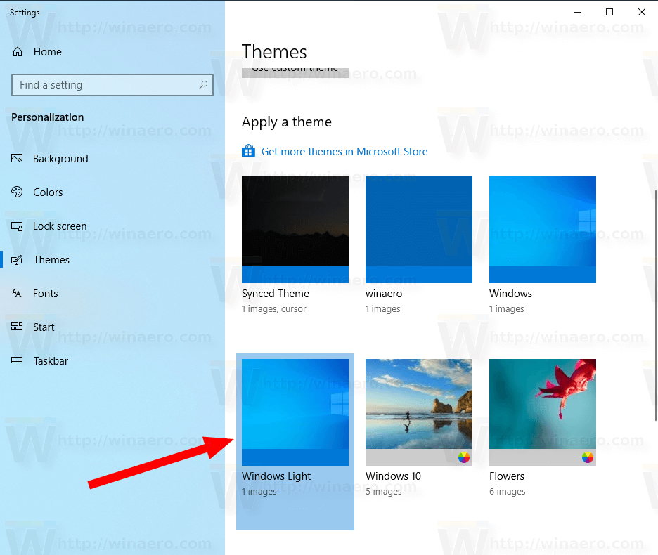 Windows 10 Enable Light Theme