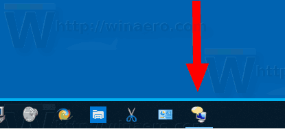 Windows 10 Narrator Icon In The Taskbar