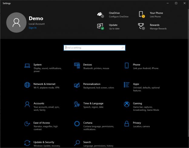 Windows 10 Settings App May Get a New Header