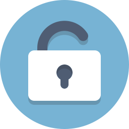 Secuirty Decrypt Lock Unlock Icon 02