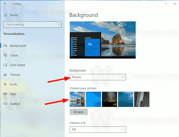 Windows 10 Change Wallpaper