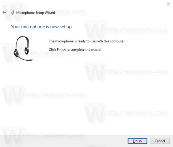 Windows 10 Speech Recognition Profile Created