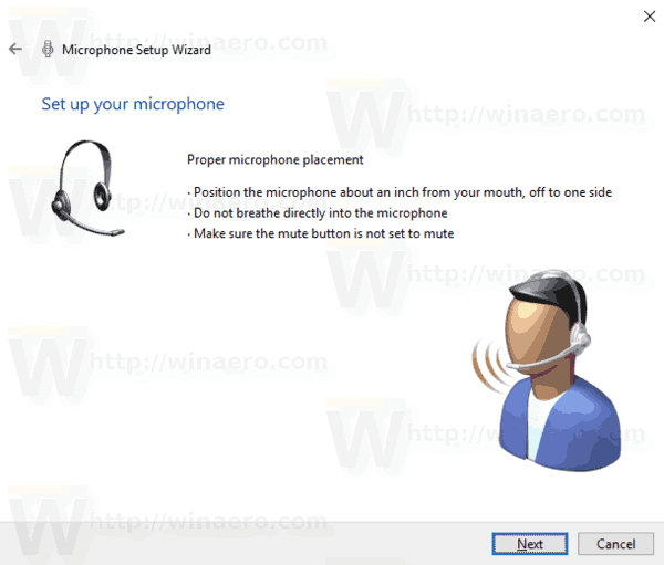 Windows 10 Speech Recognition Profile Set Up Microphone