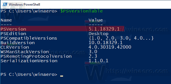 install powershell windows 10