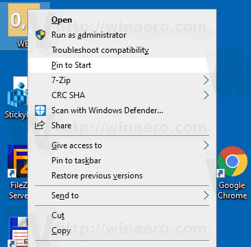 Удалено контекстное меню перехода к Onedrive в Windows 10