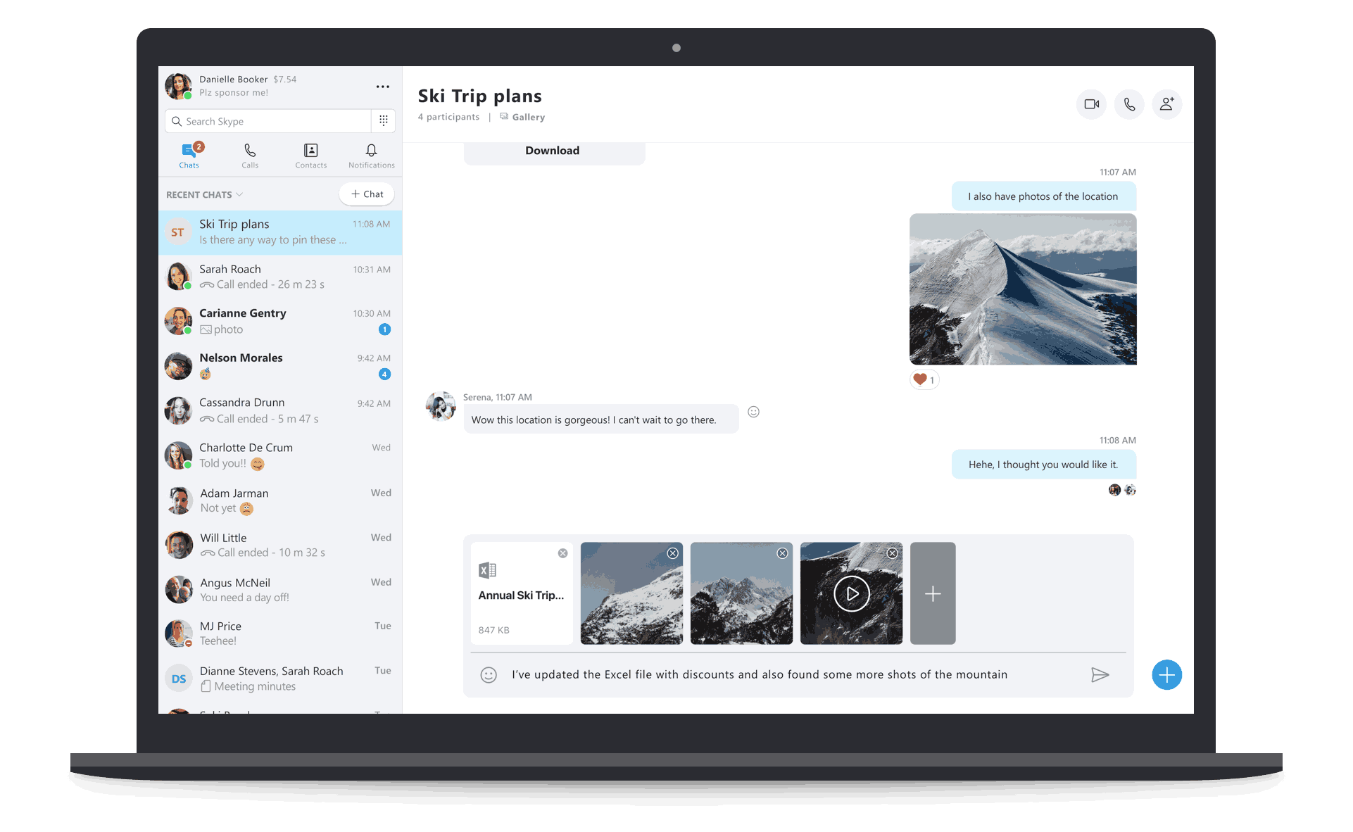 skype web client