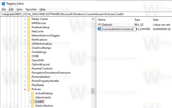 Windows 10: перечисление учетных записей администраторов на уровне 3