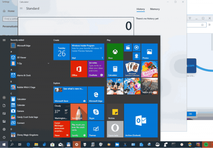 Open Multiple Apps At Once from Windows 10 Start Menu
