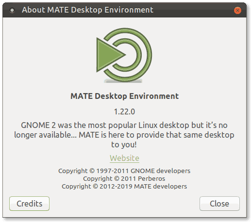 About Mate 1.22
