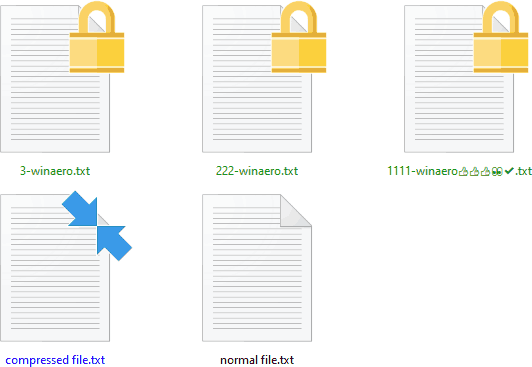 create encrypted folder windows 10