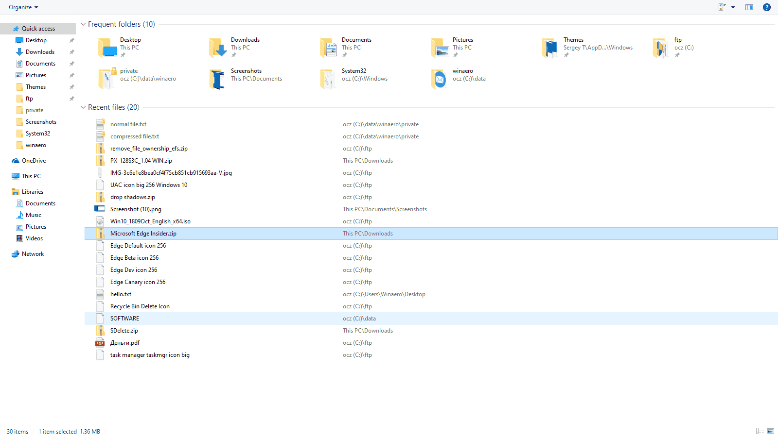 where are windows 10 taskbar app shortcut stored