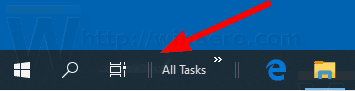 Windows 10 Move All Tasks Toolbar