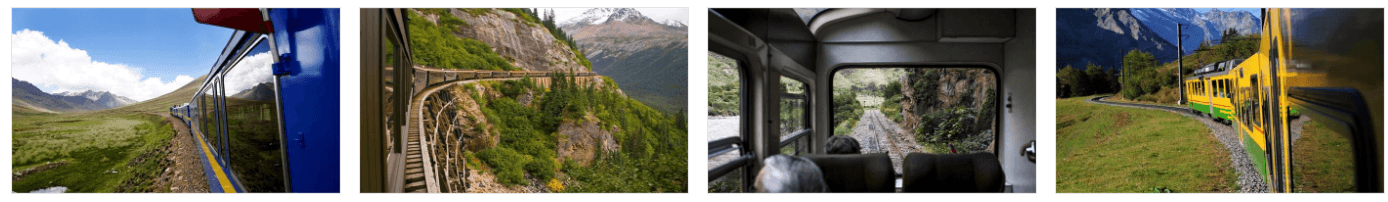 Panoramic Train Views