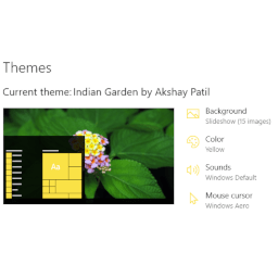 Windows 10 Indian Garden Themepack Icon