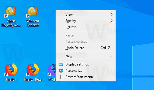 Windows 10 Restart Start Menu