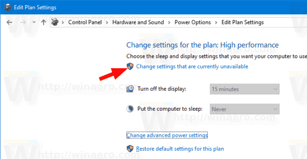 Windows 10 Turn Off Display After 1