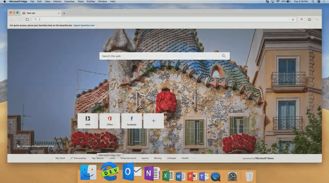 microsoft edge for mac m1