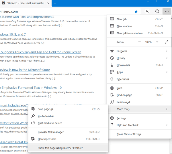 download ie mode in edge