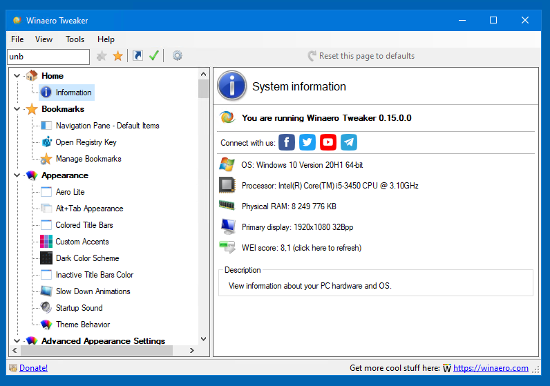 instal the new version for windows Winaero Tweaker 1.55