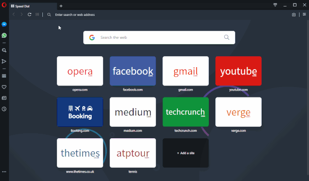 Opera Speed Dial Filtering 620x364