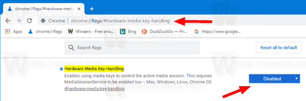 Disable Hardware Media Key Handling