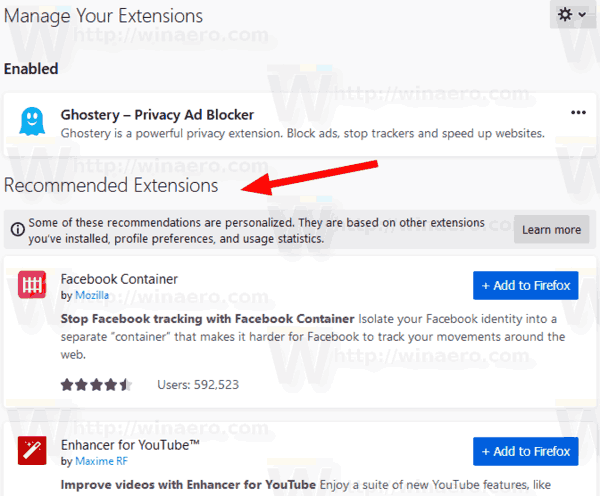 Firefox 68 Extension Recommendations