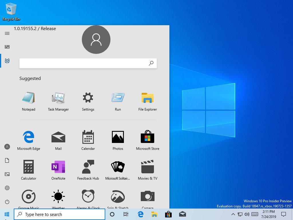 Windows 10 Receives a new Start Menu (again)