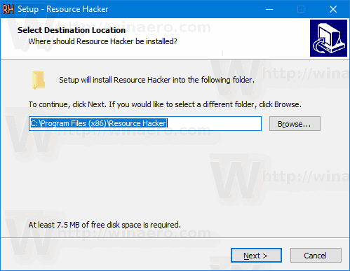 extract exe file windows 10