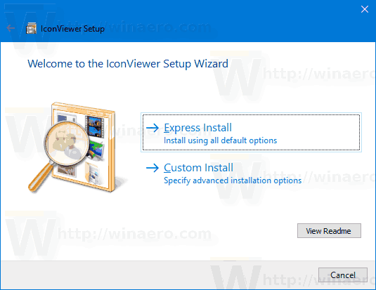 IconViewer Install In Windows 10