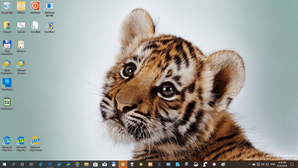 Tigers theme for Windows 10, 8, and 7 Tigers-Themepack-4