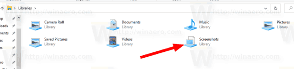 Windows 10 Create New Library 6