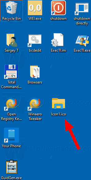 Windows 10 Extracted Icon