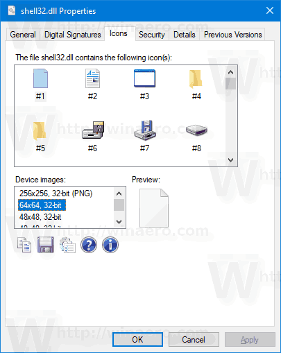 Windows 10 Icon Tab In File Properties