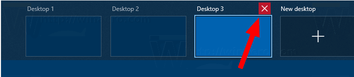Windows 10 Remove Virtual Desktop