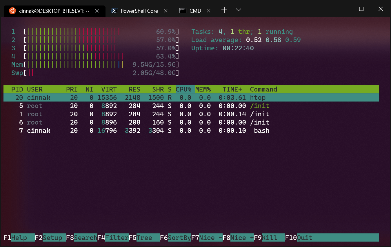 Windows Terminal 0.4