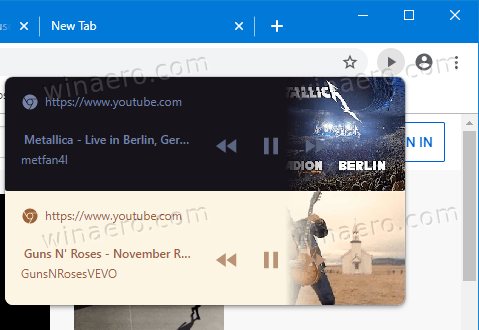 google chrome media player 152.13