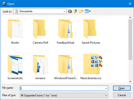 Places Bar Disabled In Windows 10