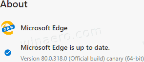 Edge Chromium 80