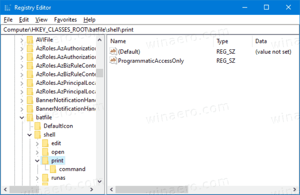 Windows 10 Remove Print From The Context Menu