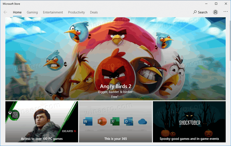 The Microsoft Store app gets a new colorful icon, too