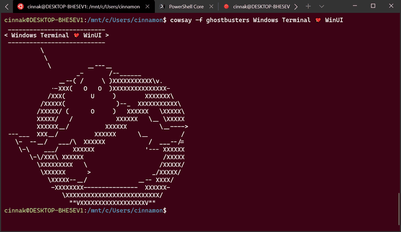 Windows Terminal 1910 Tabview2.2