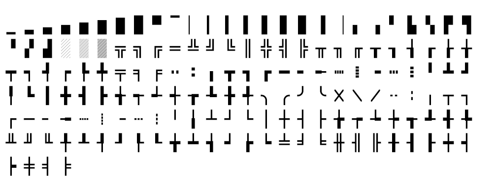 Box Drawing Glyphs