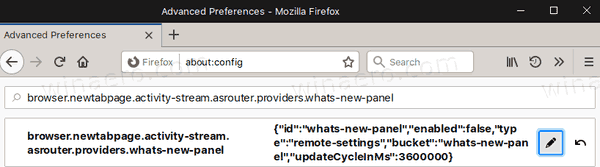 Firefox 72 Disable Gift Box What's New 5